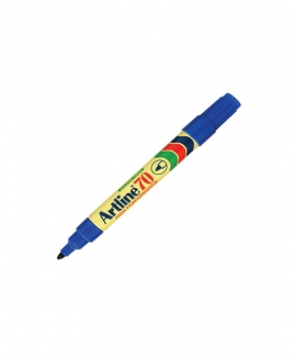 Artline 70 Permanent Marker 1.5mm Bullet Nib [Blue]